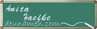 Anita Haefke Visitenkarte